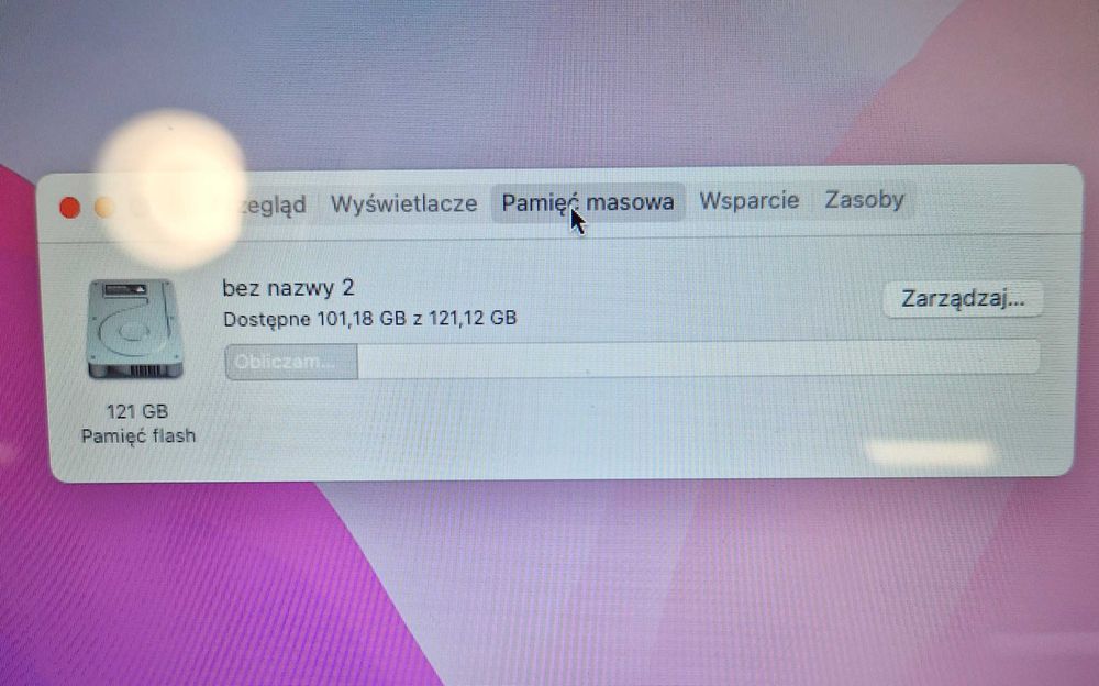 Laptop MacBook AIR 13 2015 + ZAS + klawiatura