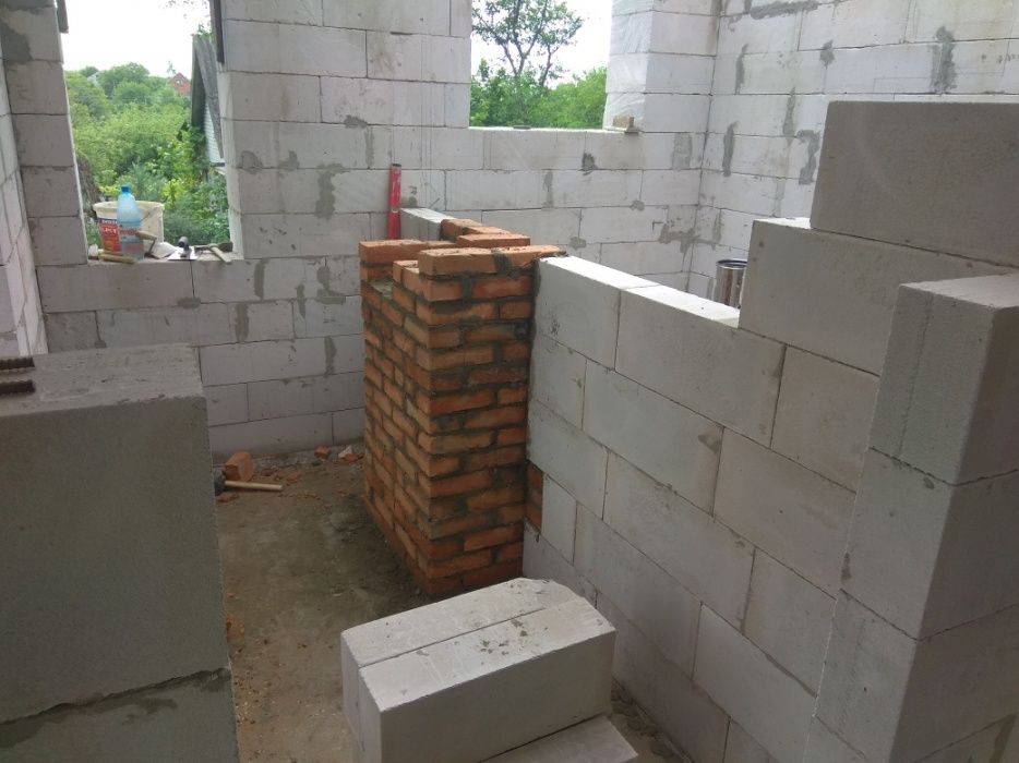 Будівництво будинків,дач,приміщень з газобетону.