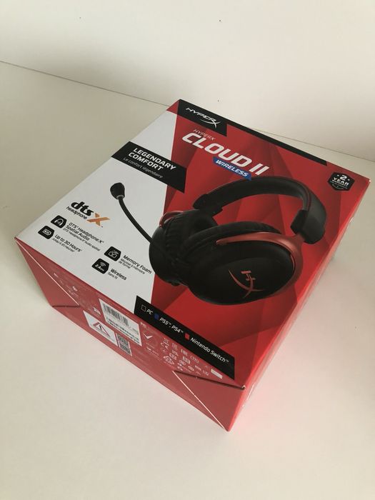 Бездротова ігрова гарнітура навушники HYPERX Cloud II