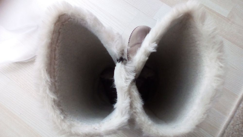 kozaki skórzane marki FULLSTOP roz 36 wkł 22 cm