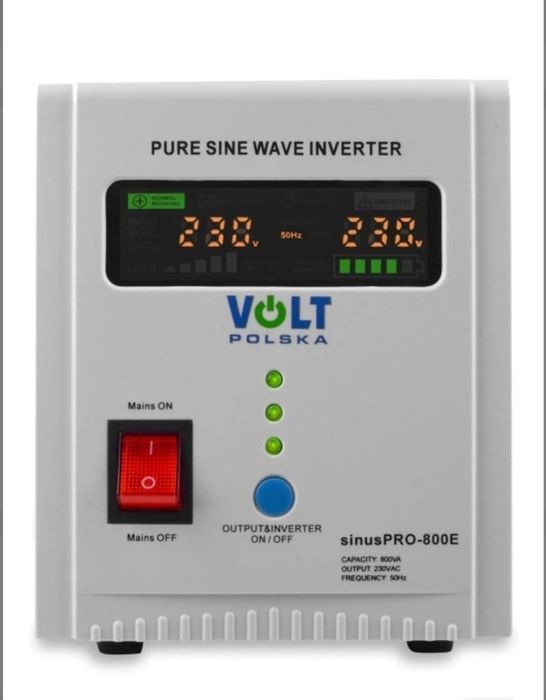 Zasilacz awaryjny UPS Volt Polska SINUS PRO 800 E 12/230V 500/800W