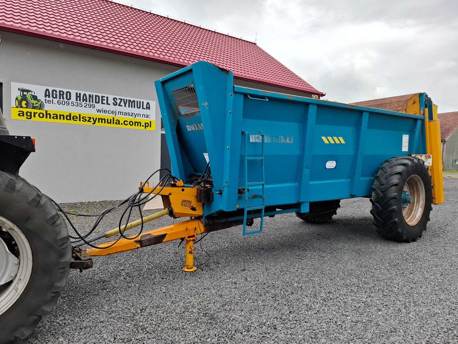 Rozrzutnik talerzowy ROLLAND V2.14 do 25 metrów rozrzut wapno pomiot