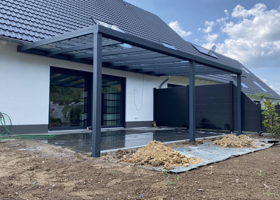 Ogrody zimowe (drewno i aluminium), Pergole, Carporty, Markizy