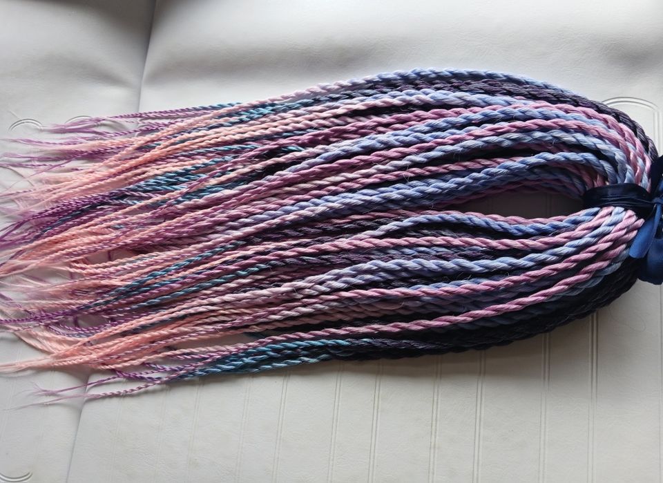 Warkoczyki wielorazowe twisty