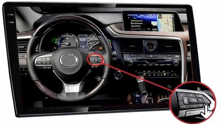 Radio Android do Smart Fortwo 2/64GB, CarPlay Android Auto
