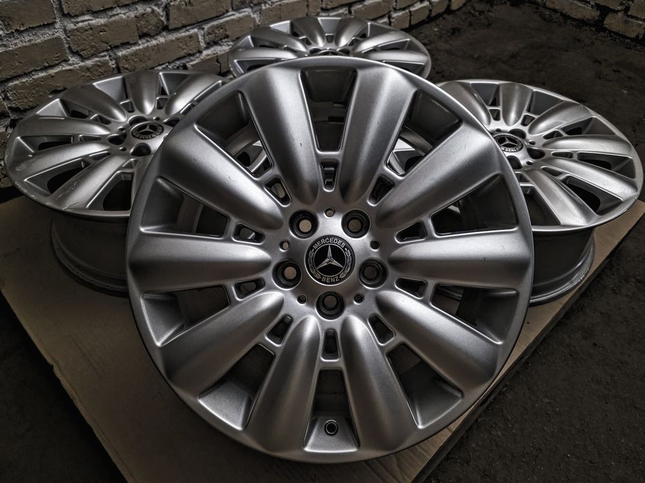 R19 5x112 Mercedes-Benz | Original | Made in Czech Republic | Преміум диски | Комплект/4шт | Рідна фарба, без пошкоджень, без ремонтів, без дефектів