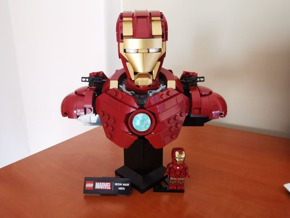 Lego 76327 Iron man Mk4 bust