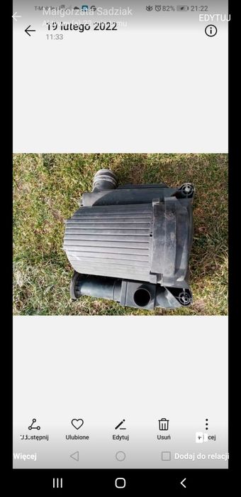 Sprzedam filtr powietrza do Volkswagena T-4