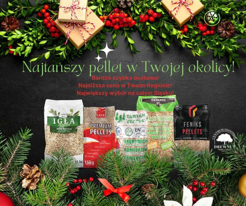 Pellet NAJTAŃSZY 6mm również  pelet Drewnut Olczyk Feniks A1 A2