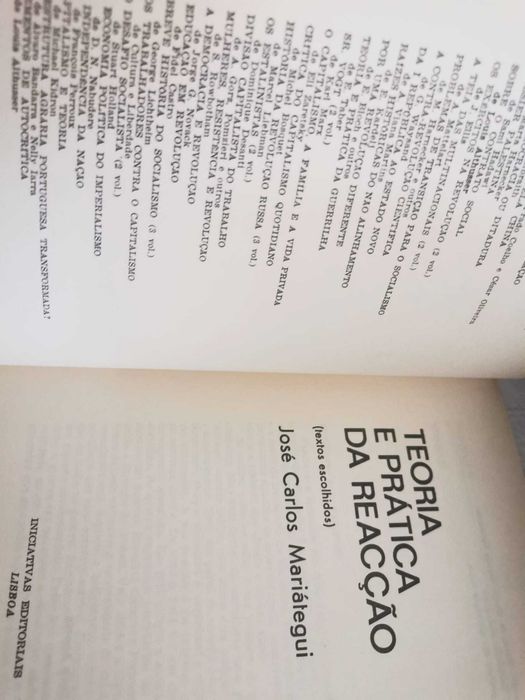 Teoria e Prática da Reação - José Carlos Mariátegui