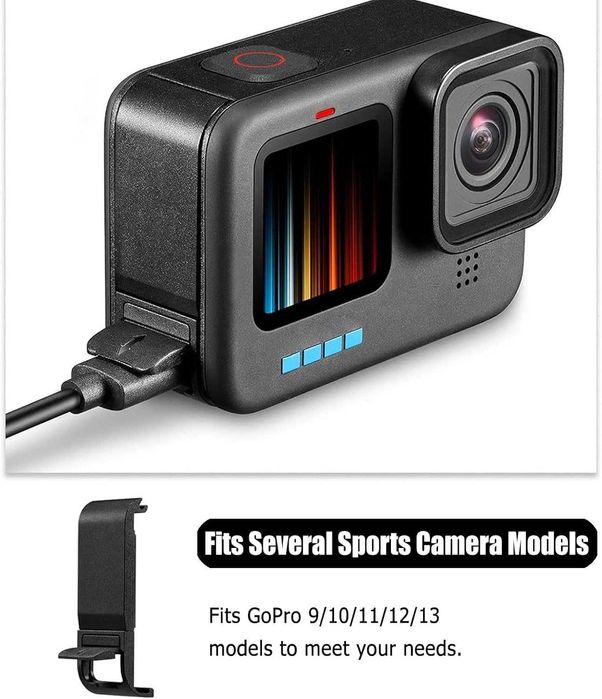 Tampa Lateral da Bateria para GoPro 9/10/11/12/1364740941266434122