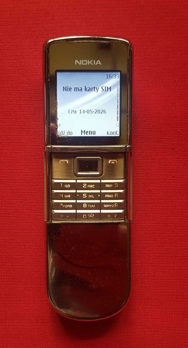 Nokia 8800d Sirocco Gold