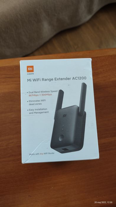 Repeater Wzmacniacz Sygnału WiFi Xiaomi AC1200 Markowy Szybki