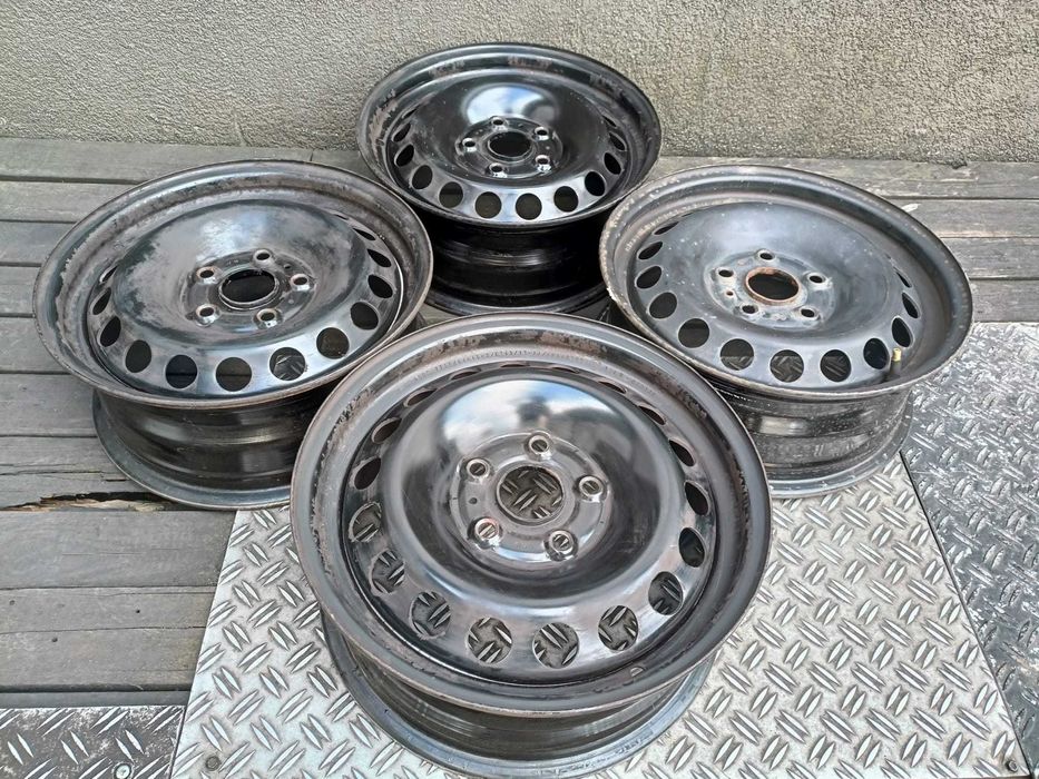 Felgi stalowe 15cali VW Passat Golf Caddy Jetta Transporter S177