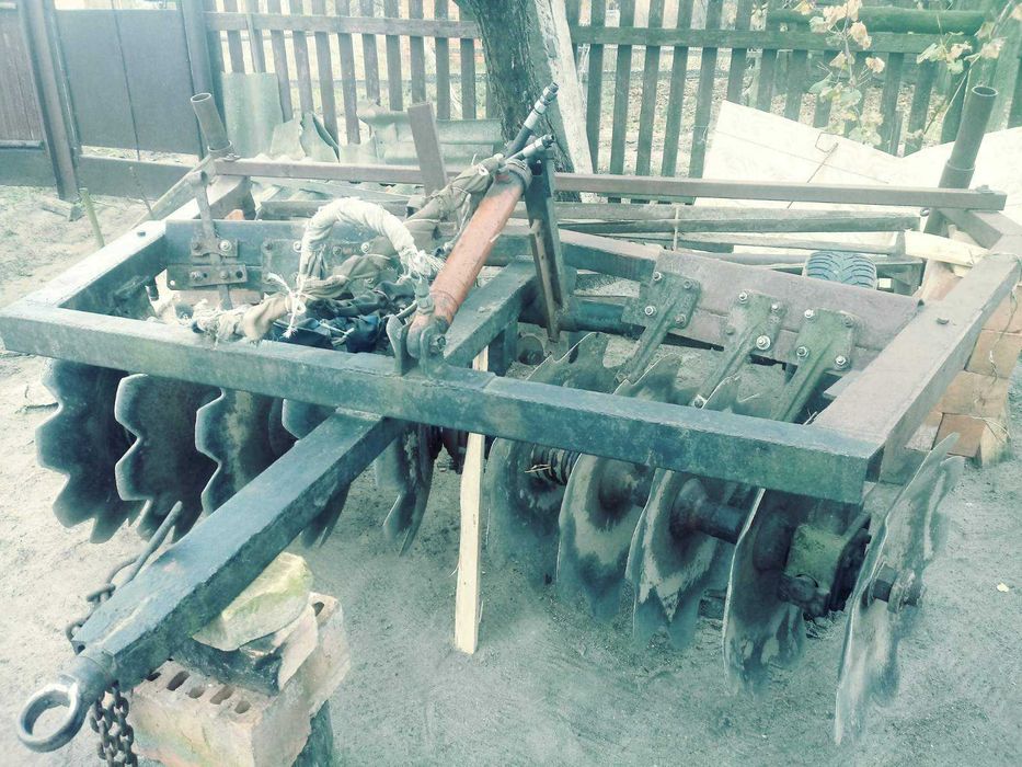 Дискова борона причіпна 2м