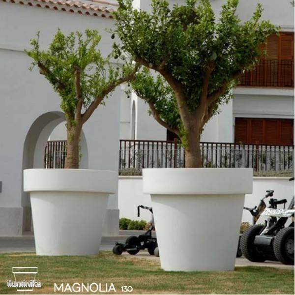 Vasos com iluminação para lojas