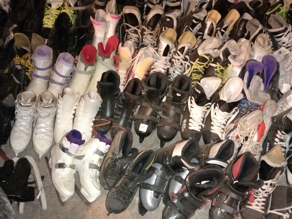 Łyżwy buty do nart