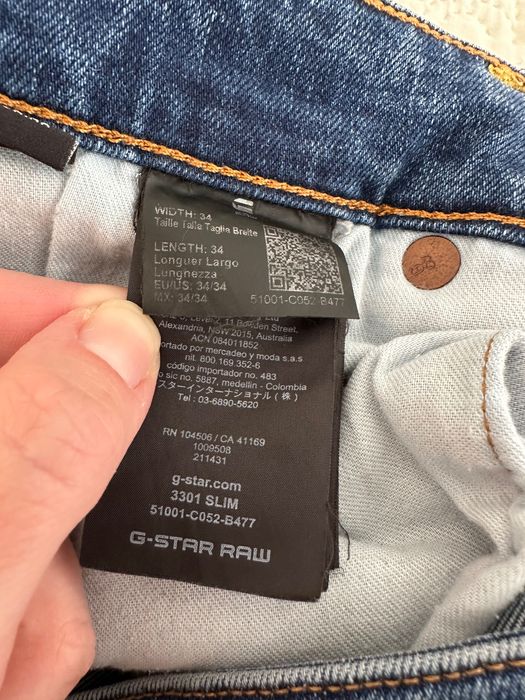 Чоловічі джинси G-Star original pp 34/34