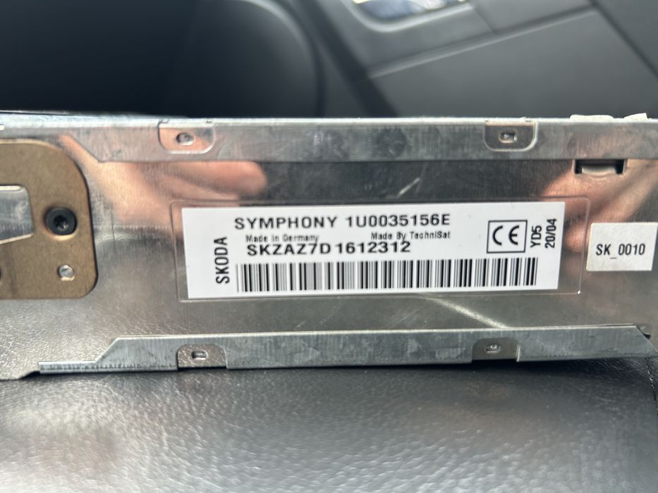 Radio CD Skoda SUPERB/FABIA I 1U0035156E