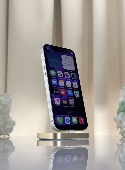 Чудовий iPhone 12 Mini 100%АКБ Neverlock White (Магазин Гарантія)