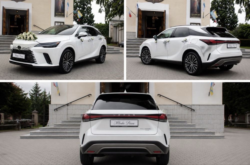AUTO DO ŚLUBU Lexus RX biała perła