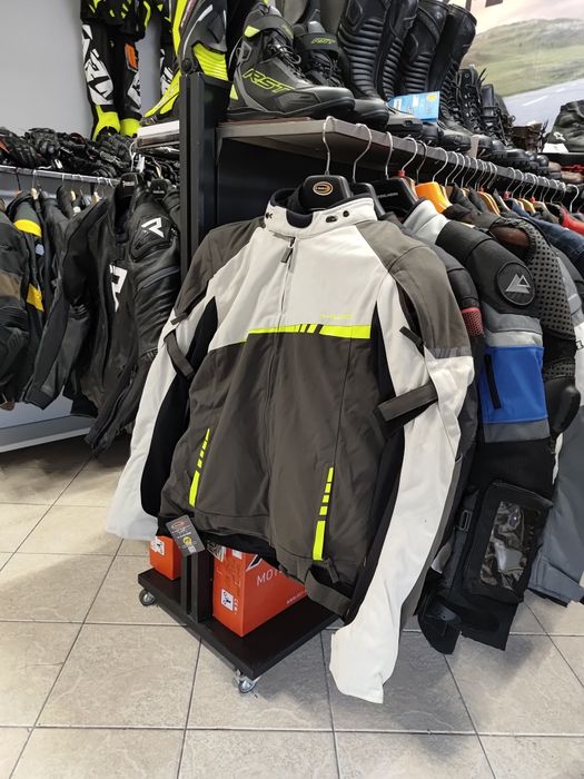 Kurtka tekstylna HELD RENEGADE II ANTHRACITE/GREY beżowy szary żółty L