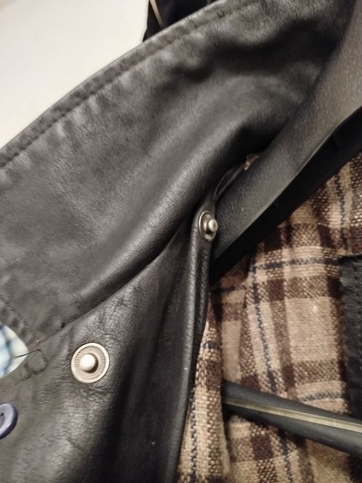 Kurtka skórzana męska