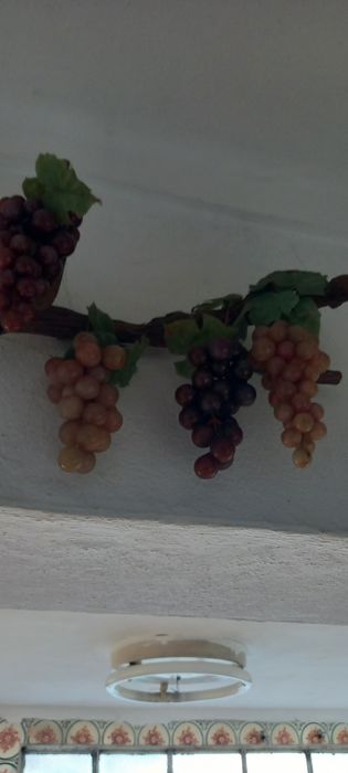 Adereço cacho de uvas. Quinta do Conde
