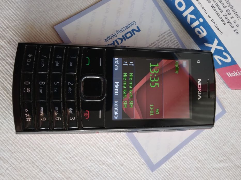 Nokia X2-02  Red  Dual Sim