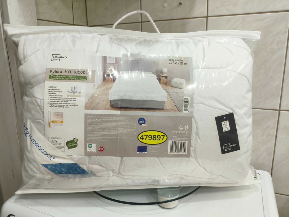 Kołdra Livarno 200*160 Hydrocool absorbująca wilgoć