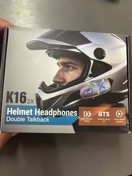 Intercomunicador para Capacete K16 2X – NOVO na Caixa
