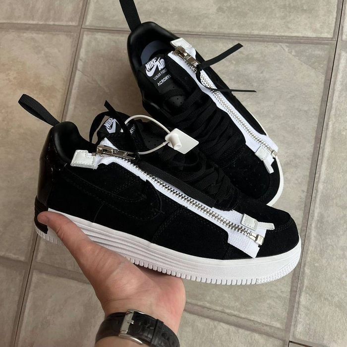 Nike Lunar Force 1 Low Acronym Black Найк Лунар Форси акронум