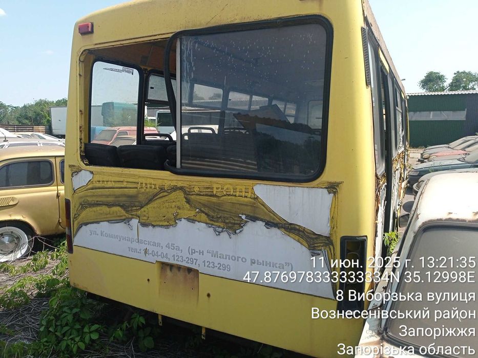 Автобус БОГДАН А 091, ДНЗ: AP6312AP, 2003 року випуску, VIN: Y7BA091003B000310