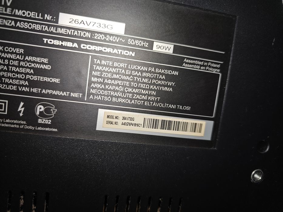 TV toshiba 32 polegadas