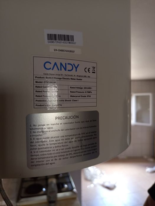 Termoacumulador  50lt Candy