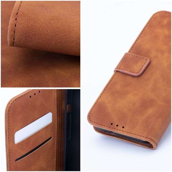 Etui Tender Book do Xiaomi Redmi Note 13 4G Brown