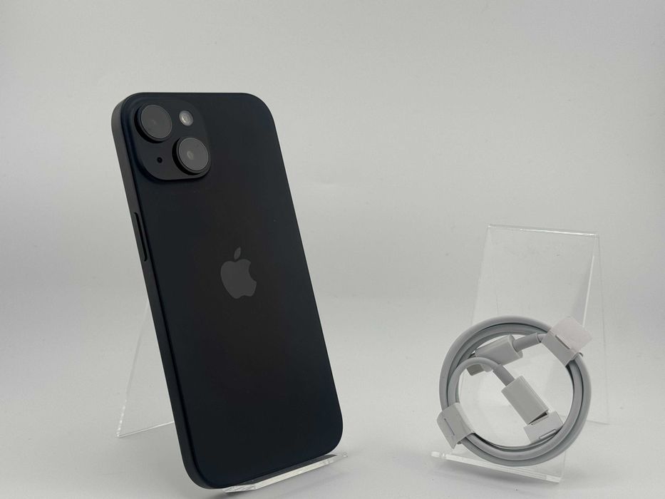 Apple iPhone 15 128GB Czarny| NOWA BATERIA 100% | Gwarancja 24 MSC | Sklep Sie Zbiło