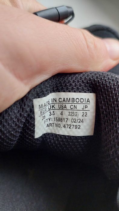 Кросівки salomon speedcross 23,5 см