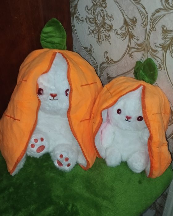 Мягкая игрушка Кролик Клубничка