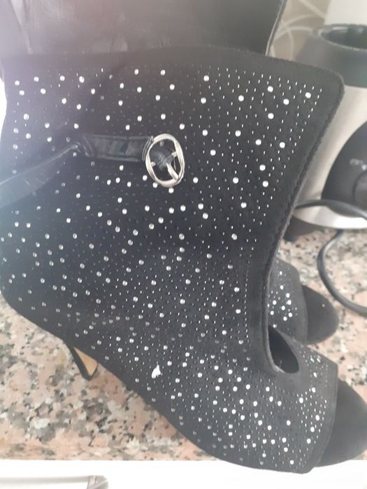 Botas /sandália salto alto