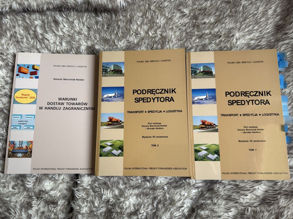 Zestaw podręczników transportowych