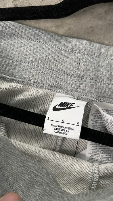 NIKE M NSW HE Short FT Alumni Grey оригінал