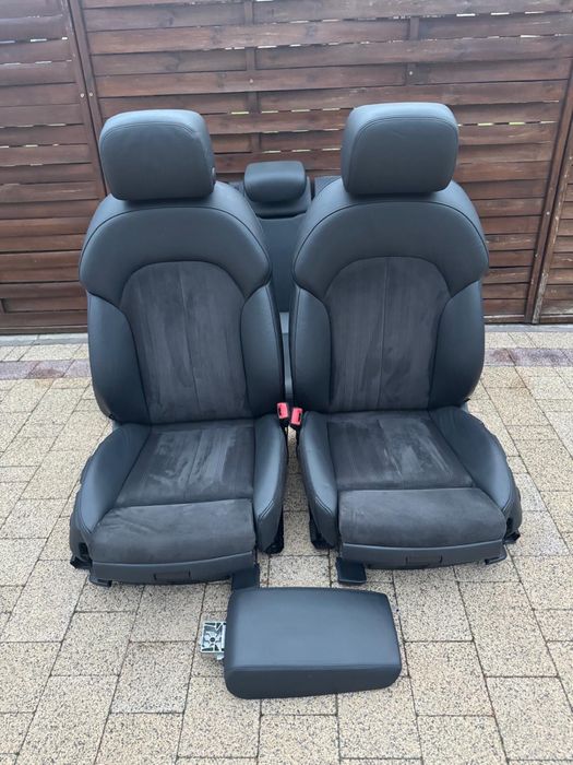 Fotele Skora Alkantara Audi A6 C7 4G Lift Idealne Europa