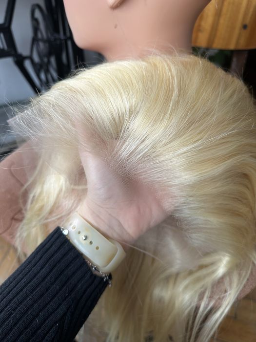Dluga blond peruka 613 jasny blond wlosy naturalne ludzkie