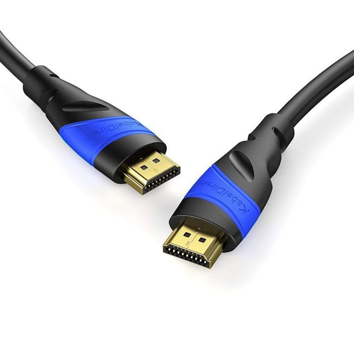 outlet kabel kabeldirekt 3 hdmi - hdmi 5 m czarny