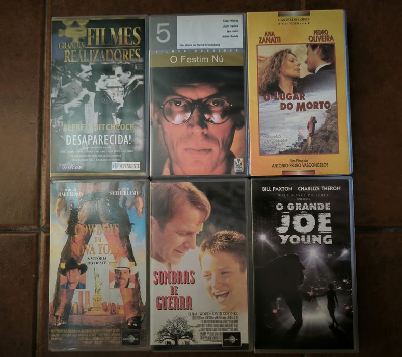 Pack de filmes vhs