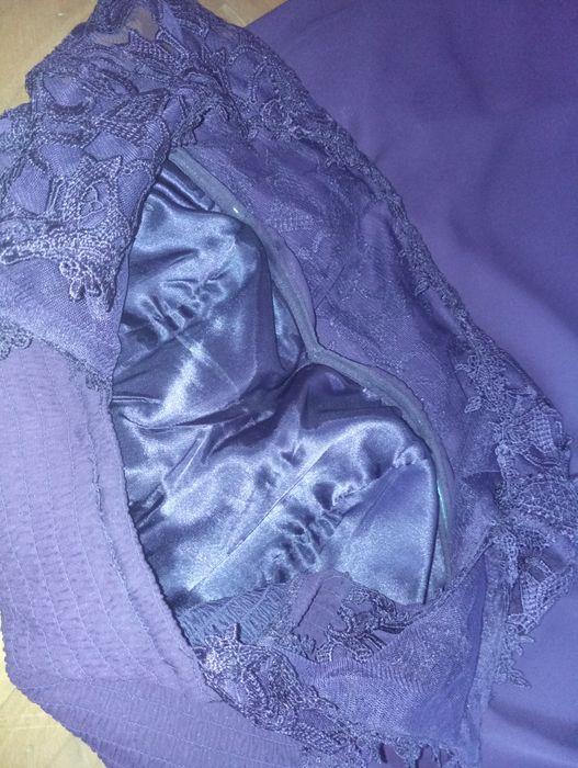 Sukienka wyjściowa fioletowa 40/42 jak nowa