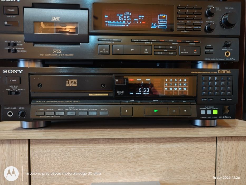 Odtwarzacz CD Sony cdp 333esd