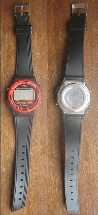 Relógio Digital Vintage - Oppex - Alarm Chrono