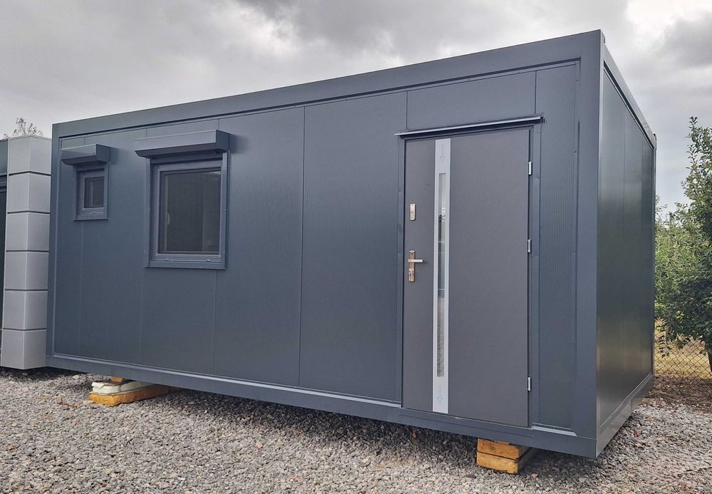 Pawilon kontener garaż mieszkalny handlowy PIR 100 7x5 6x8